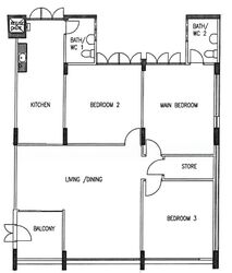 Blk 349 Woodlands Avenue 3 (Woodlands), HDB 4 Rooms #582529411